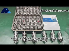 الحبل الفولاذي المقاوم للصدأ الحبل العازل آلة الملحقات المركبات الدفاعية سيارة مدرعة