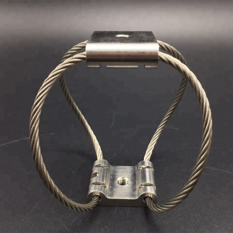 كاميرا الطائرات بدون طيار فريدة من نوعها غيمبال طائرة بدون طيار RC سيارة مُثبتة عازل اهتزاز الصدمة GR4 عازل حبل سلكي مضغوط