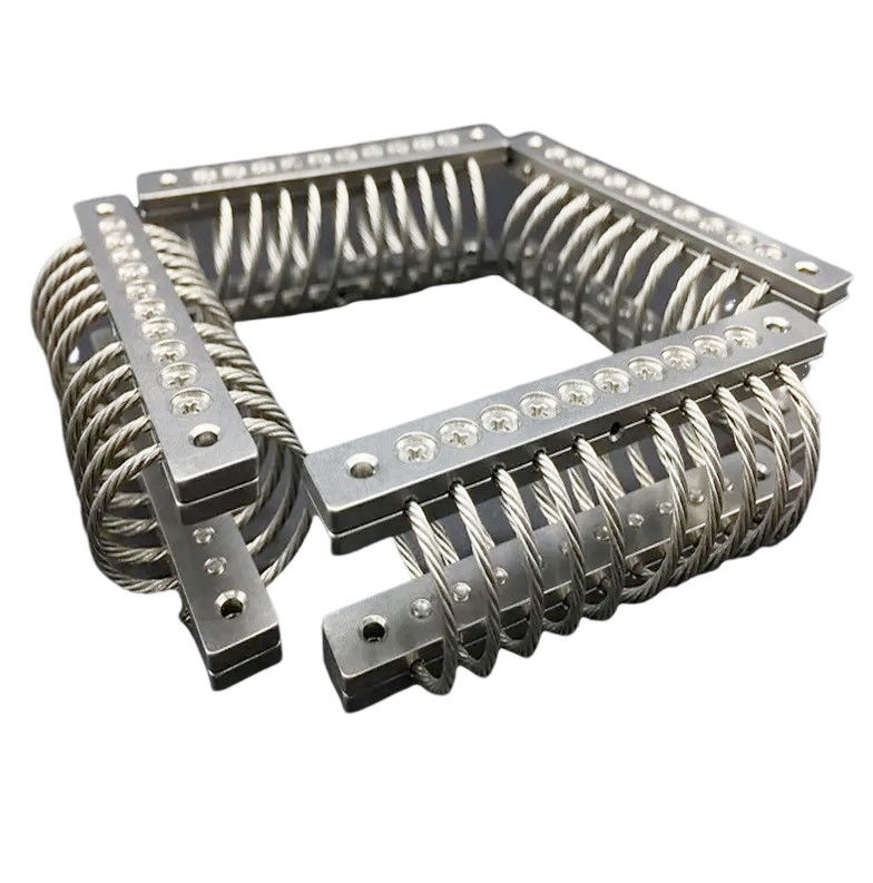 Jgx-1598d-428b عازل الصدمة الحبل الأسلاكية من الألومنيوم حالة لمكونات المحامل الأساسية