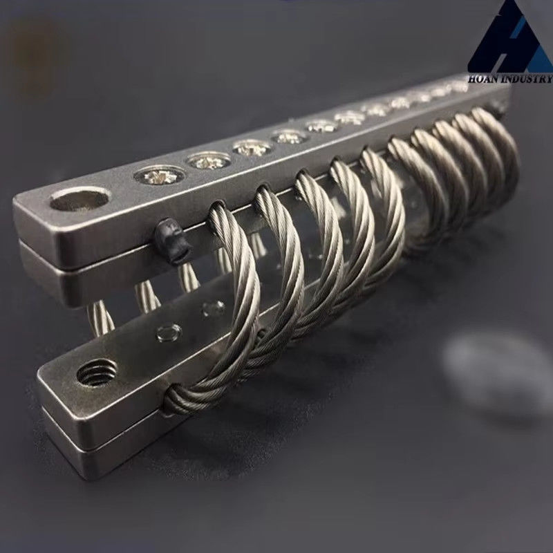 0.2kg عازلات اهتزاز الحبال السلكية ذات الطلاء المزدوج للعمل المستقر في البيئات المحمولة جواً وعلى متن السفينة