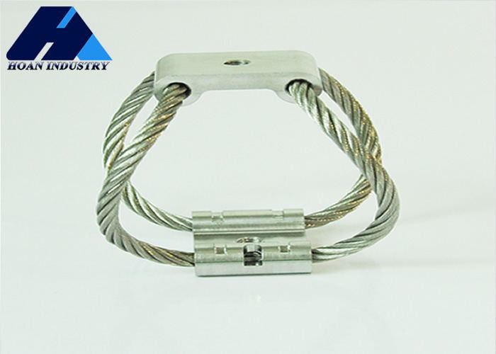 عازل اهتزازات حبل سلكي فولاذي GR5-16A-A للاهتزازات منخفضة التردد