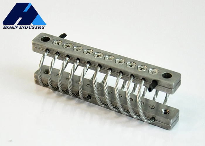 JGX-0160A-3.2A عازل اهتزاز حبل الأسلاك للمعدات الدقيقة مع أسلاك الفولاذ فائقة الدقة وعازل حبل الأسلاك عالية الاستقرار للاهتزاز