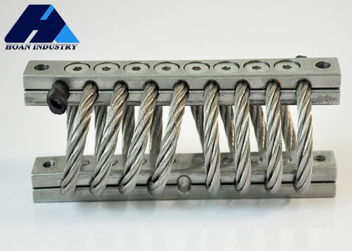 JGX-1276A-278A عازل اهتزاز حبل الأسلاك ثلاثي الأبعاد لتخفيف الاهتزازات الأفقية الطولية والدورانية
