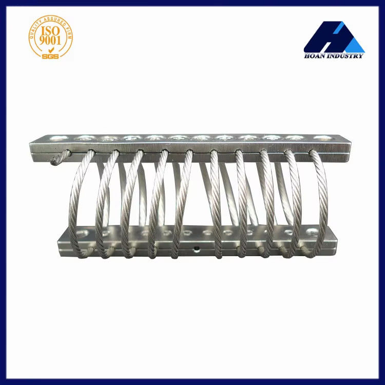 عازل اهتزازات حبل سلكي مضغوط وخفيف الوزن JGX-1276A-130A لتكامل المعدات