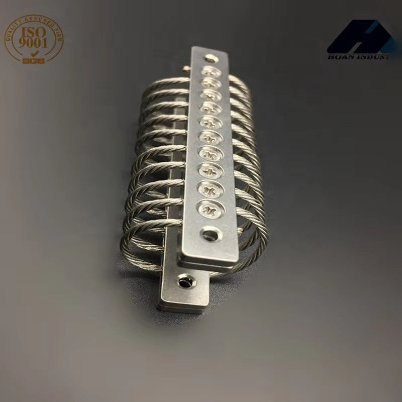 JGX-0956A-75A عازل اهتزازات الحبل السلكي للمعدات الجوية والفضاء العسكرية ذات الصلابة غير الخطية