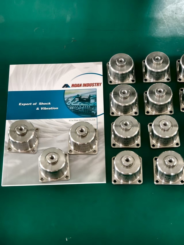 عازل اهتزاز JMZ-1-3.5A قابل للتعديل لمعدات التدفئة والتهوية وتكييف الهواء، حمولة 3.5 كجم