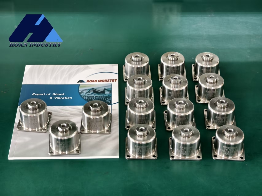 JMZ-TK1-7A عزل الاهتزاز مع 4 بوصات قطر لمراقبة الاهتزازات عالية التردد ومتدنية التردد