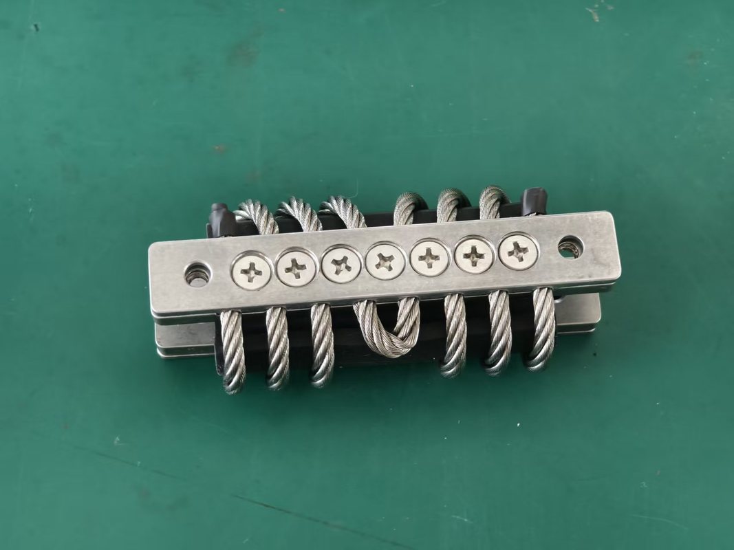 عازل اهتزاز سلكي GX-50A(N) مخصص مع قوة إجهاد عالية ومقاومة للصدمات الحرارية من أجل متانة طويلة الأمد