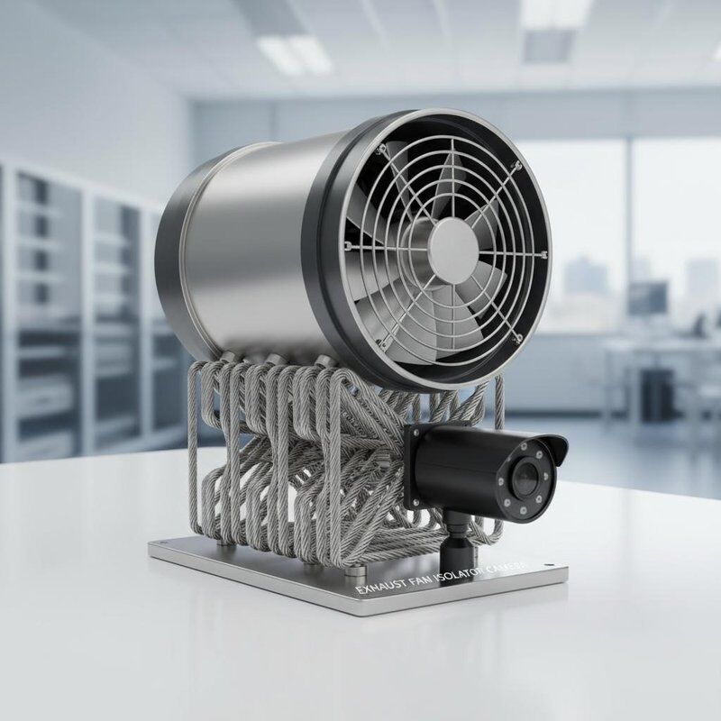 عازل اهتزازات الحبل السلكي من الفولاذ المقاوم للصدأ بـ 18 كجم أقصى حمولة ثابتة ومقاومة للتآكل