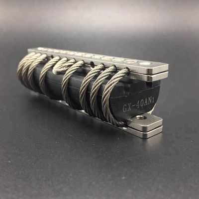 عازلات اهتزاز الكابلات الكهربائية الربيعية 100G عزل اهتزاز الصدمة
