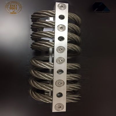 عازلات الحبال السلكية لتخفيف الاهتزاز ثمانية حلقات
