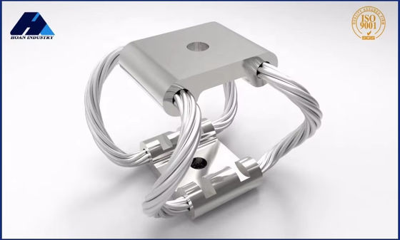 سعر جيد GR3-30A-A الفراشة الحبل الفولاذي الحبل الاهتزاز العزل 50N / مم صلابة الانترنت