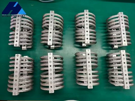 سعر جيد عازل حبل الأسلاك من الفولاذ المقاوم للصدأ مع 370 كجم الحمل الساكن الأقصى للصدمات البحرية والاهتزاز الانترنت