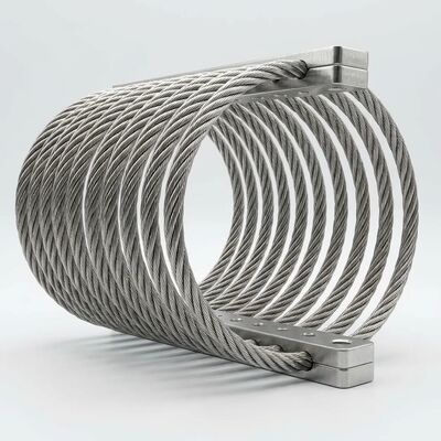 سعر جيد JGX-0480D-61A عازل الاهتزازات الحبل من الفولاذ المقاوم للصدأ الحبل اللاسلكي معطلة الاحتكاك الدقيقة بين الخيوط للحماية الزلزالية الانترنت