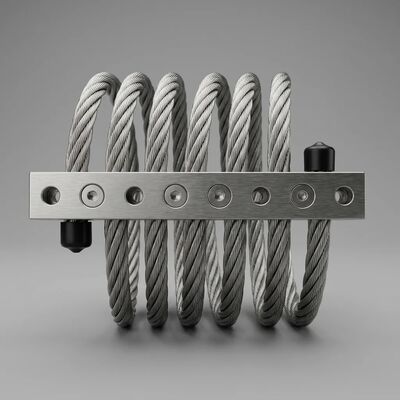 سعر جيد سلك حبل التوهين منخفض التردد للصدمات والدليل على التصميم الثقيل JGX-1276D-280B الانترنت