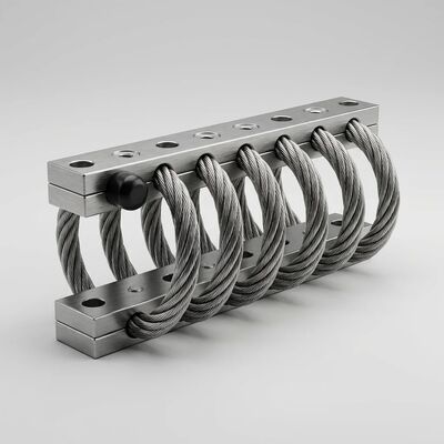 سعر جيد JGX-0956D-80A عازل اهتزازات سلك الحبل المقاوم للتآكل الكهربائي المقاوم للإشعاع لاستخدام الفضاء النووي الانترنت